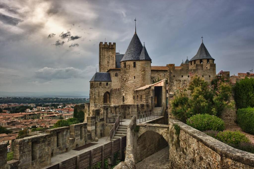 Charmant T2 En Coeur De Ville - 2 Lits + Lit Bebe - Wifi - Imprimante Carcassonne Eksteriør billede
