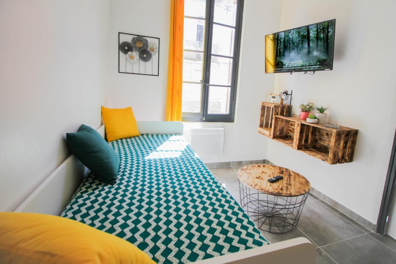 Charmant T2 En Coeur De Ville - 2 Lits + Lit Bebe - Wifi - Imprimante Carcassonne Eksteriør billede